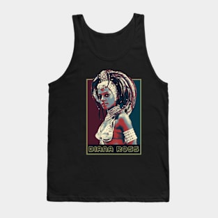 Retro diana ross indiana Tank Top